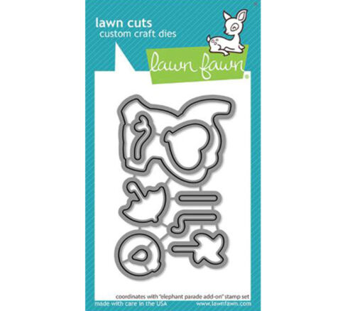 Lawn Fawn Lawn Cuts Die - Elephant Parade Add-On