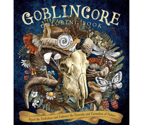 Goblincore Coloring Book