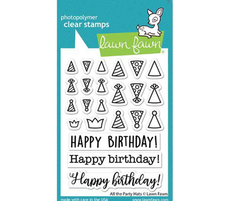 Lawn Fawn Stamp - All the Party Hats