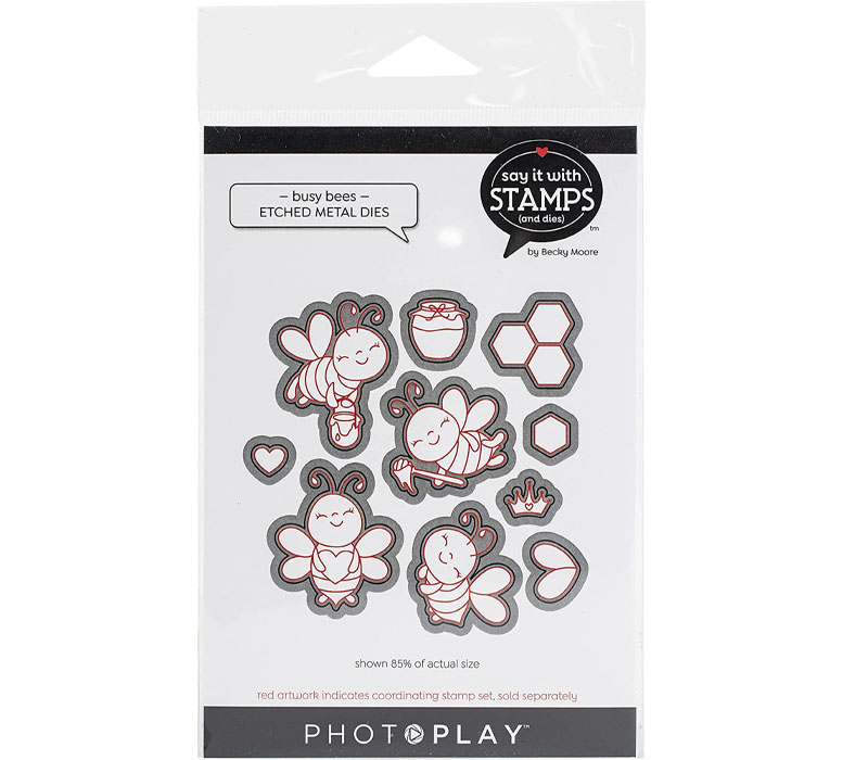 Photo Play Dies - Say It with Stamps Busy Bees