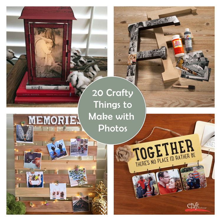 20 Crafty Things to do with Photos