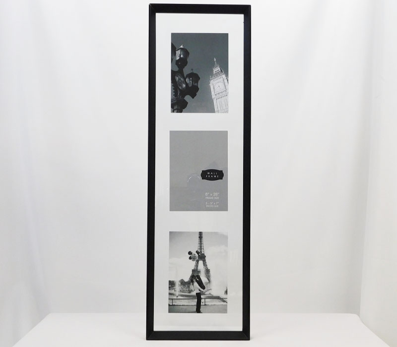 Float Frame - 8-inch x 28-inch - Black