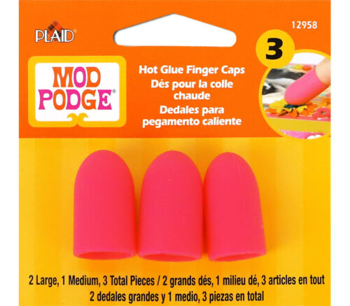 Plaid - Mod Podge Hot Glue Finger Caps 3 Piece