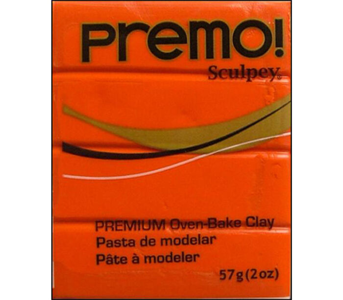 Polyform Premo - Polymer Clay 2-ounce Orange