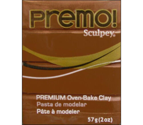 Polyform Premo - Polymer Clay 2-ounce Raw Sienna