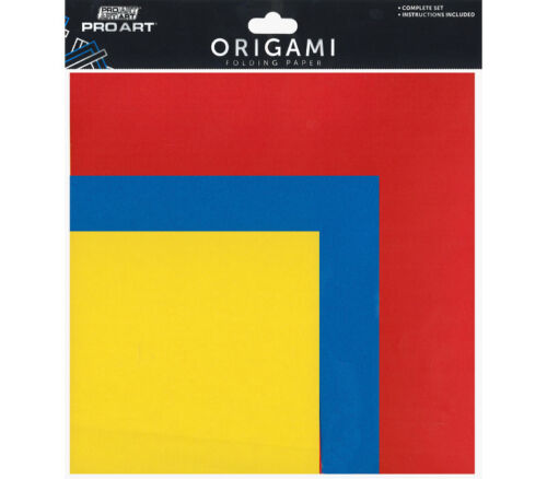 Pro Arts - Origami Paper 3 Medium Sizes Assorted Colors