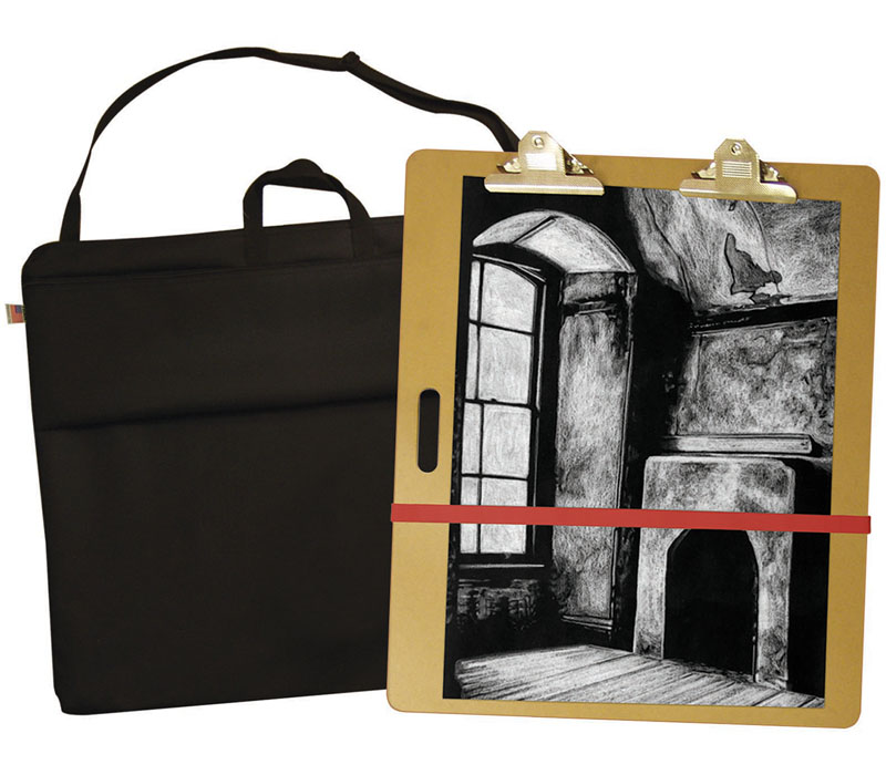 Pro Art/Tran Nylon Portfolio Bag with Sketchboard 24-inch x 27-inch