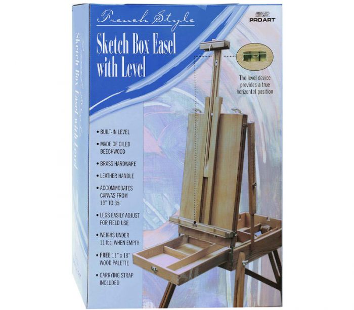 Pro Arts - French Style Easel With Level
