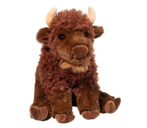 Douglas Buffie Soft Buffalo Plush - 11-inch