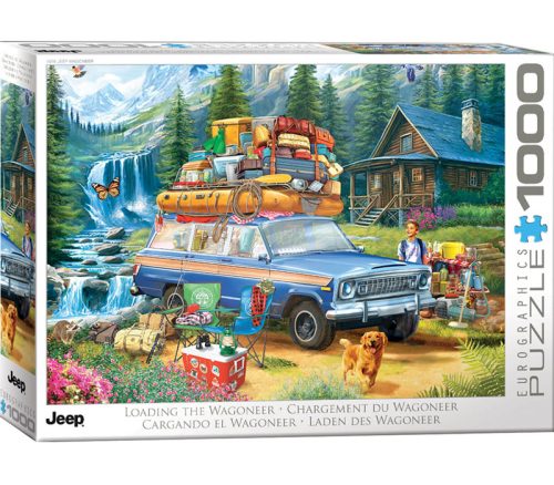 Eurographics Loading the Jeep Wagoneer Puzzle - 1000 Piece