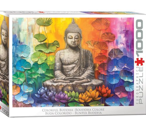 Eurographics Colorful Buddha Puzzle - 1000 Piece