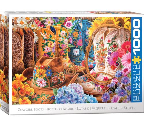 Eurographics Cowgirl Boots Puzzle - 1000 Piece