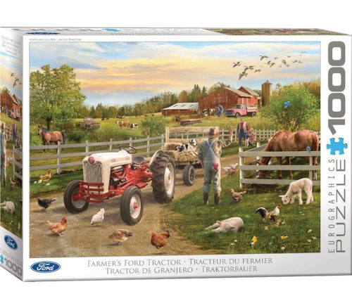 Eurographics Farmers Ford Tractor Puzzle - 1000 Piece