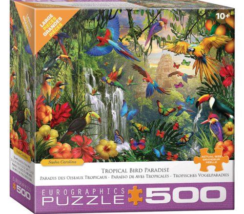 Eurographics Tropical Bird Paradise Puzzle - 500 Piece