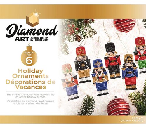 Diamond Art Holiday Ornaments