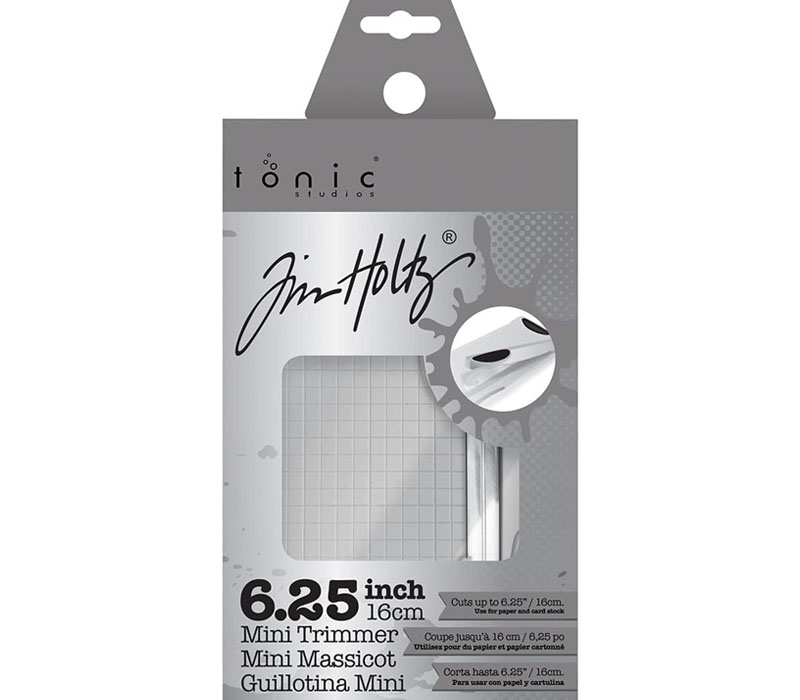 Tonic Studios Paper Cutter Tool Tim Holtz PaperTrimmer, Small 8.5, White