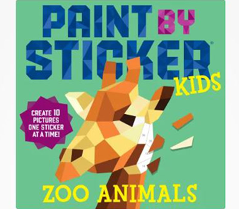 Paint by Sticker - Zoo