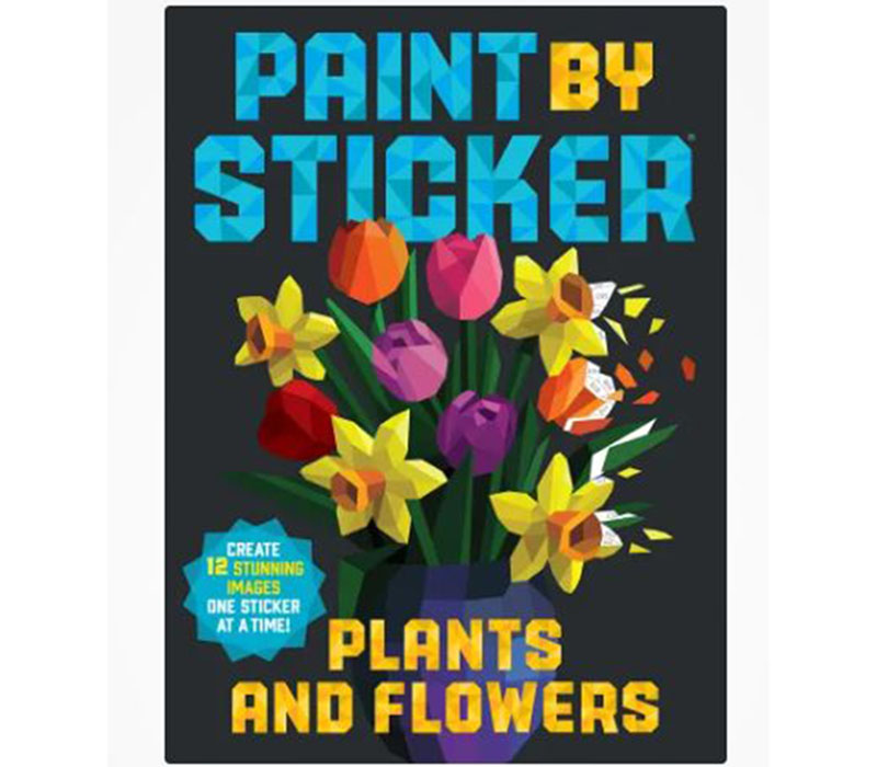 Paint by Sticker - Plant Flowers