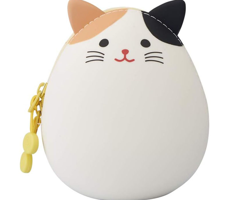 PuniLabo Egg Pouch - Calico Cat