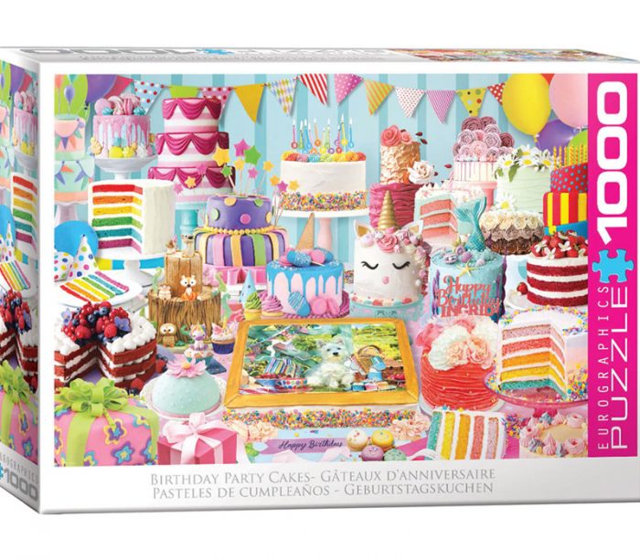 Birthday Party Cakes Puzzle - 1000 Piece