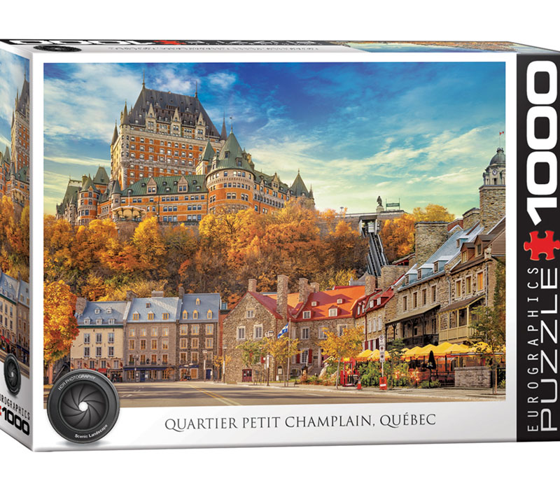 Quartier Petit Champlain Quebec Puzzle - 1000 Piece