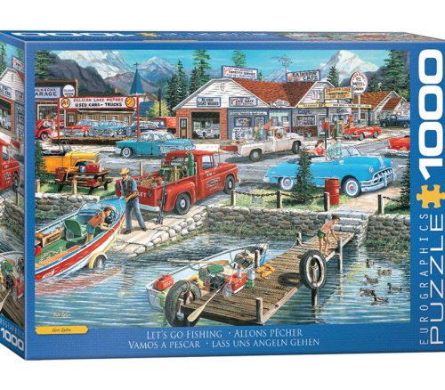 Lets Go Fishing Puzzle - 1000 Piece