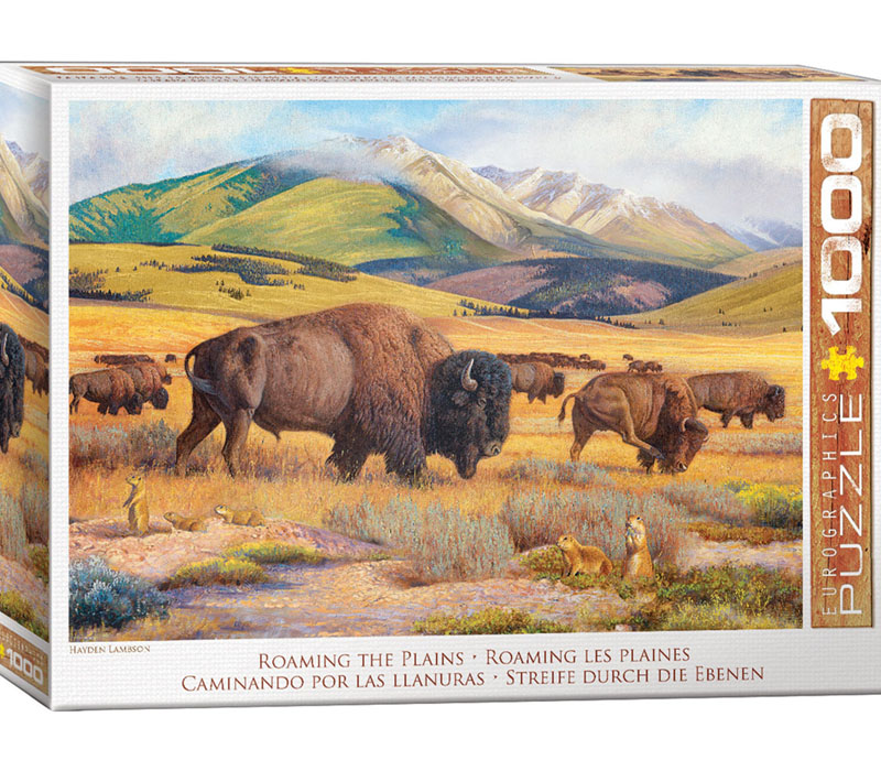 Roaming the Plains Haydenlambson Puzzle - 1000 Piece