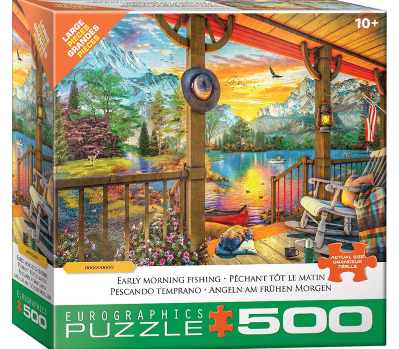 Early Morning Fishing Puzzle - 500 Piece