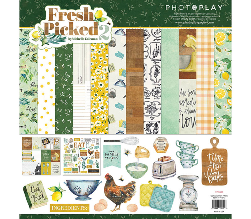 Photo Play Collection Kit - 12x12 - Fresh Picked