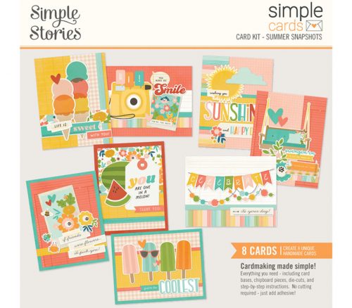 Simple Stories Card Kit - Summer Snapshots
