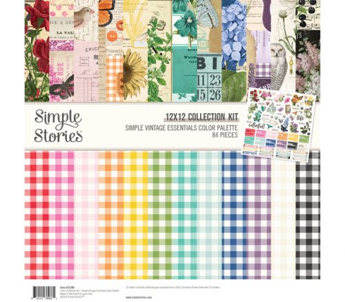 Simple Stories Collection Kit - 12x12 - Simple Vintage Essentials Color Palette