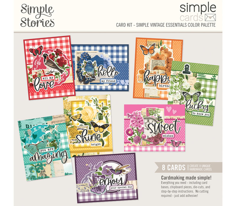 Simple Stories Card Kit - Simple Vintage Essentials Color Palette
