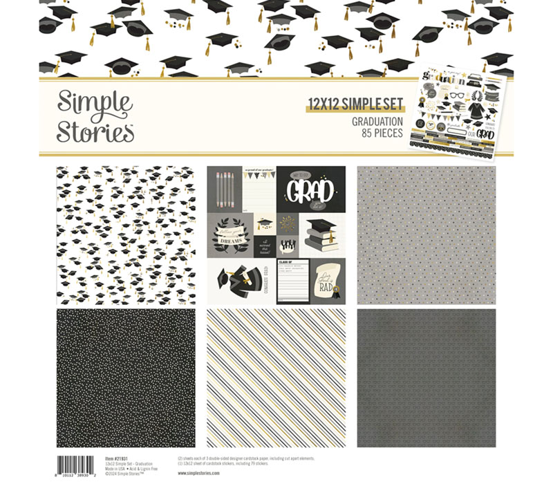 Simple Stories Collection Kit - 12x12 - Graduation