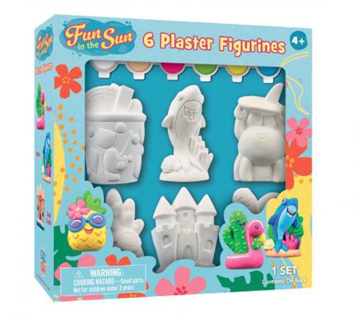 Masterpieces Plaster Figurine Paint Set - Fun in the Sun