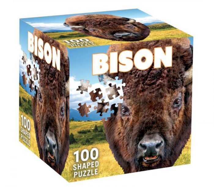 Masterpieces Bison Puzzle - 100 Piece