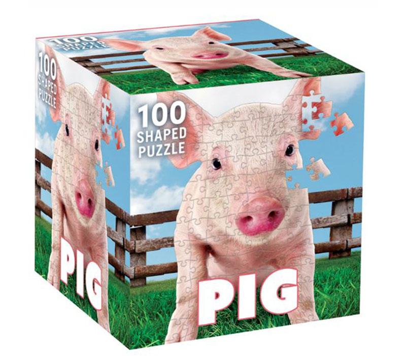 Masterpieces Pig Puzzle - 100 Piece