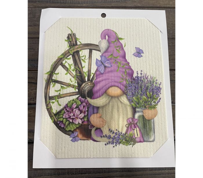 CJ Bella Swedish Towel - Lavender Gnome