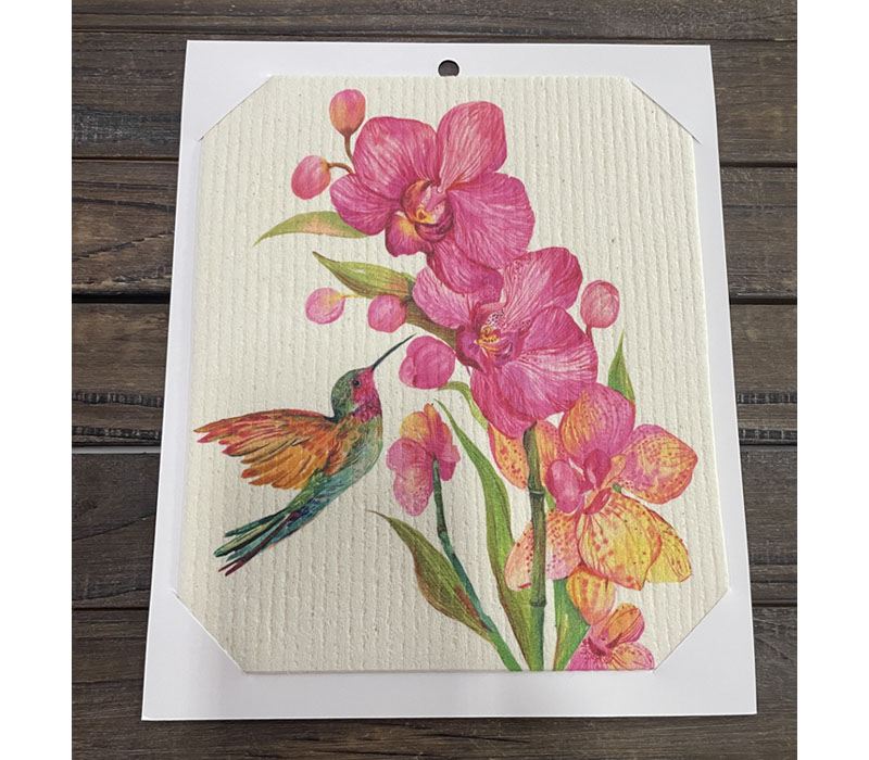 CJ Bella Swedish Towel - Hummingbird Orchid