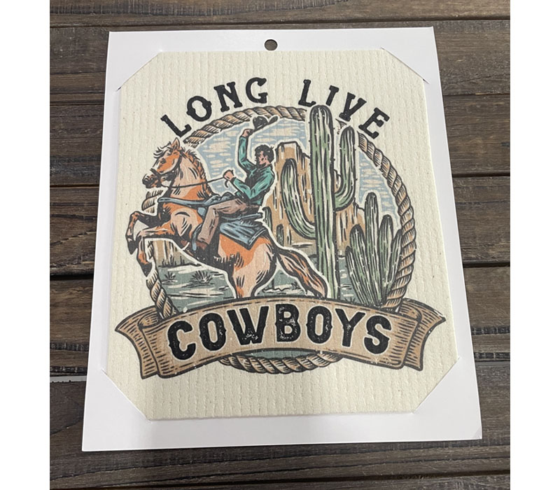 CJ Bella Swedish Towel - Long Live Cowboys