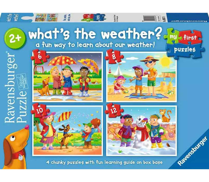 Ravensburger Whats the Weather Puzzle - 4 Puzzles