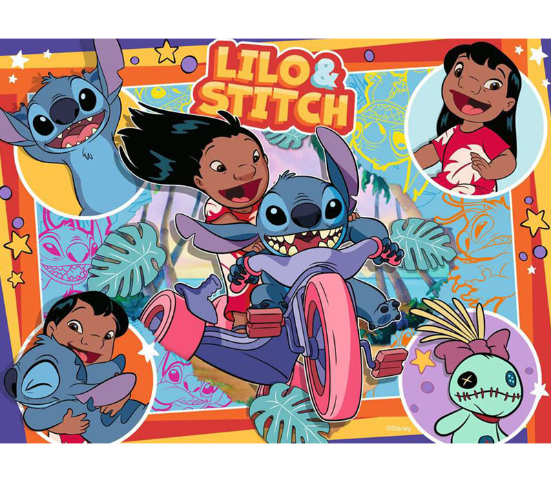 Ravensburger Stitch Bumper Pack - 4 Puzzles 100 Pieces