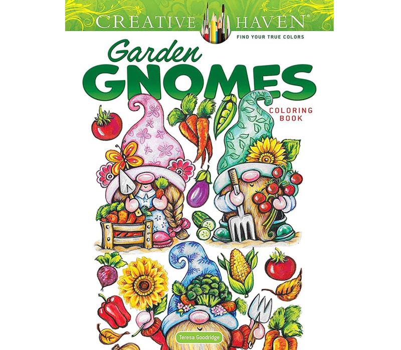 Dover Garden Gnomes Colorbook