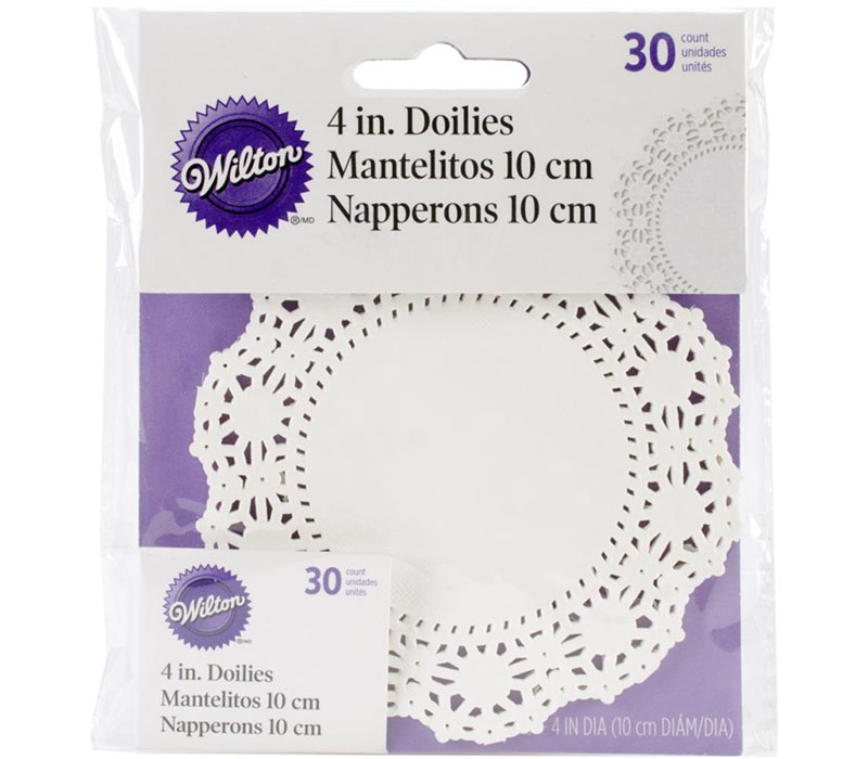 Wilton Greaseproof Doilies - 4-inch - 30 Piece