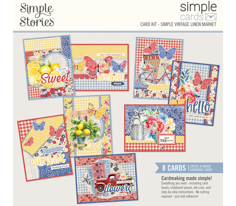 Simple Stories Simple Vintage Linen Market Card Kit