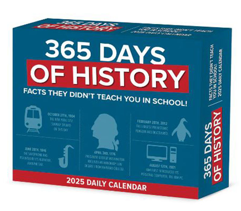 Willow Creek 2025 365 Days of History Box Calendar