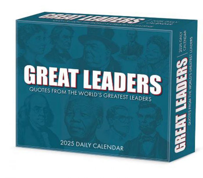 Willow Creek 2025 Great Leaders Greatest Quotes Box Calendar
