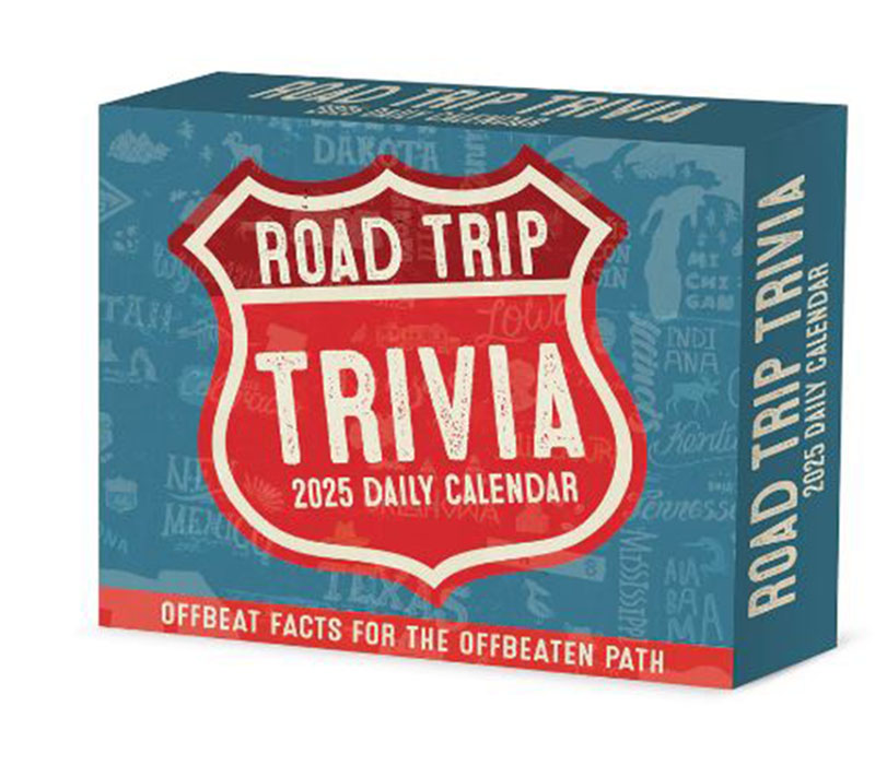 Willow Creek 2025 Road Trip Trivia Box Calendar