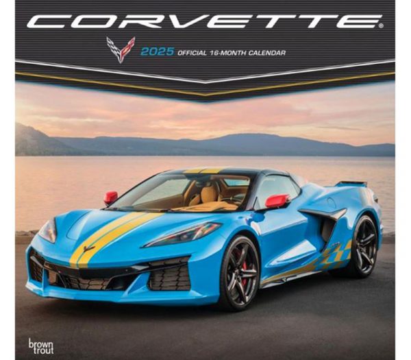 Brown Trout Corvette 2025 Calendar