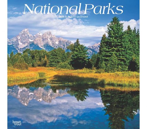 Brown Trout National Parks Wall Calendar