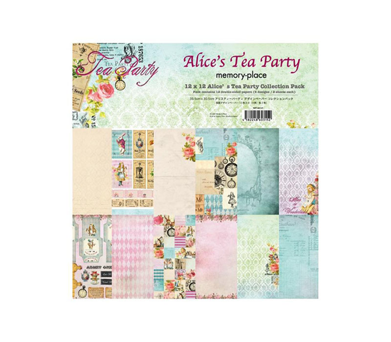 Memory Place Collection Pack - 12x12 - Alices Tea Party